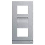 ABB-Welcome IP Video Outdoor Station Frame, Stainless Steel, 6 Modules